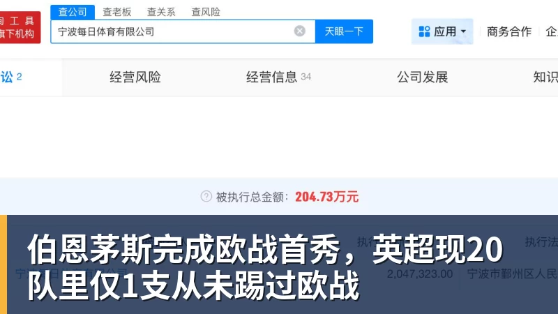 伯恩茅斯完成欧战首秀，英超现20队里仅1支从未踢过欧战
